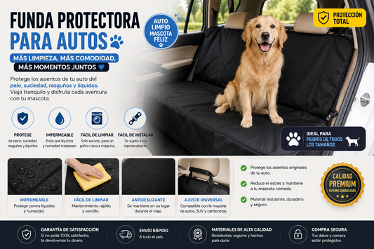 Cubre Asiento para Auto ✨