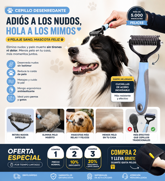 Cepillo corta nudos de PELO ✨